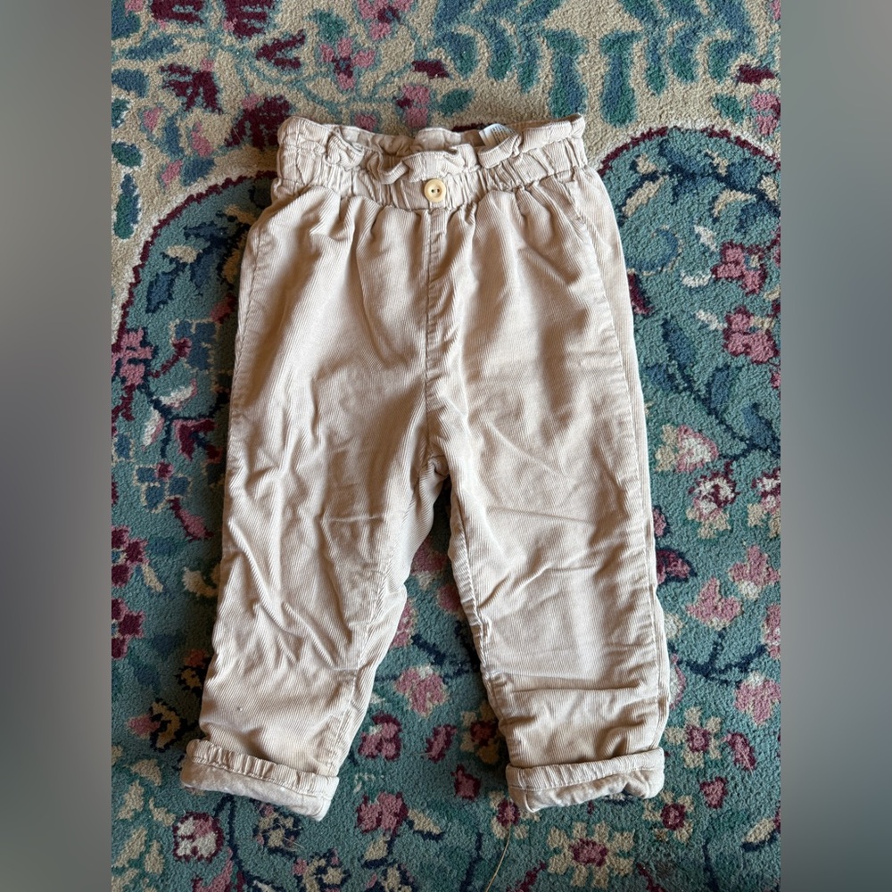 H&M Kids Tan Corduroy Pants